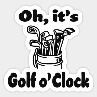 Golf Player Golfer Sayings Sticker